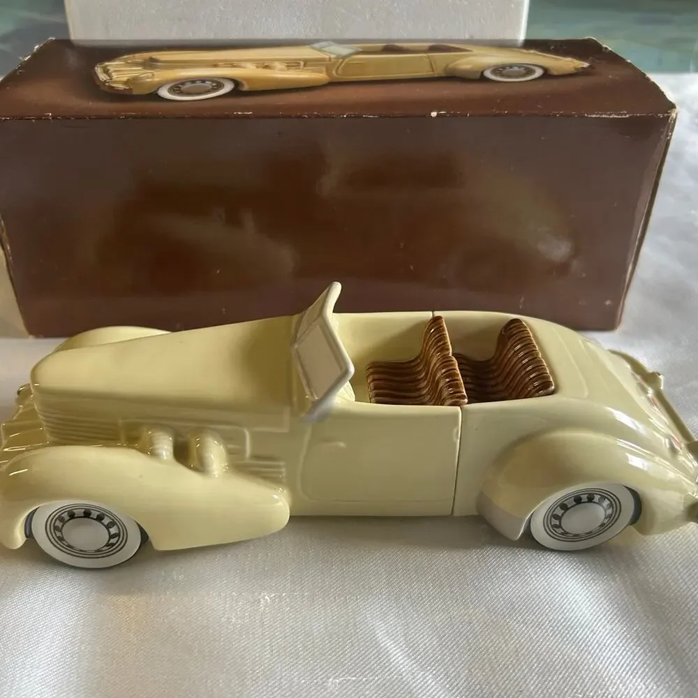 Vintage handcrafted Avon 1937 ceramic ford